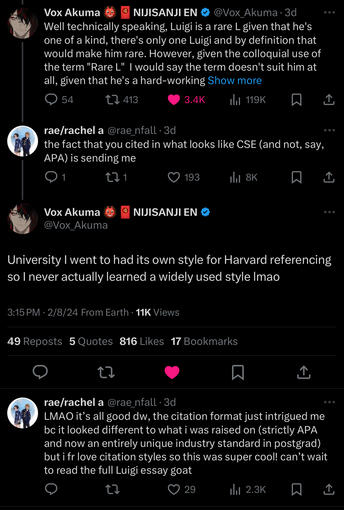 Interaction: Essay Referencing